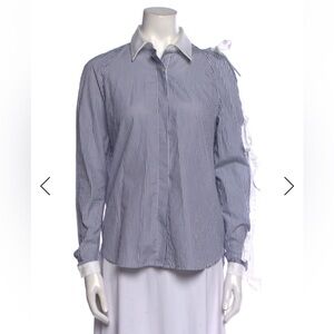 Sandy Liang Striped Top Arm Ties